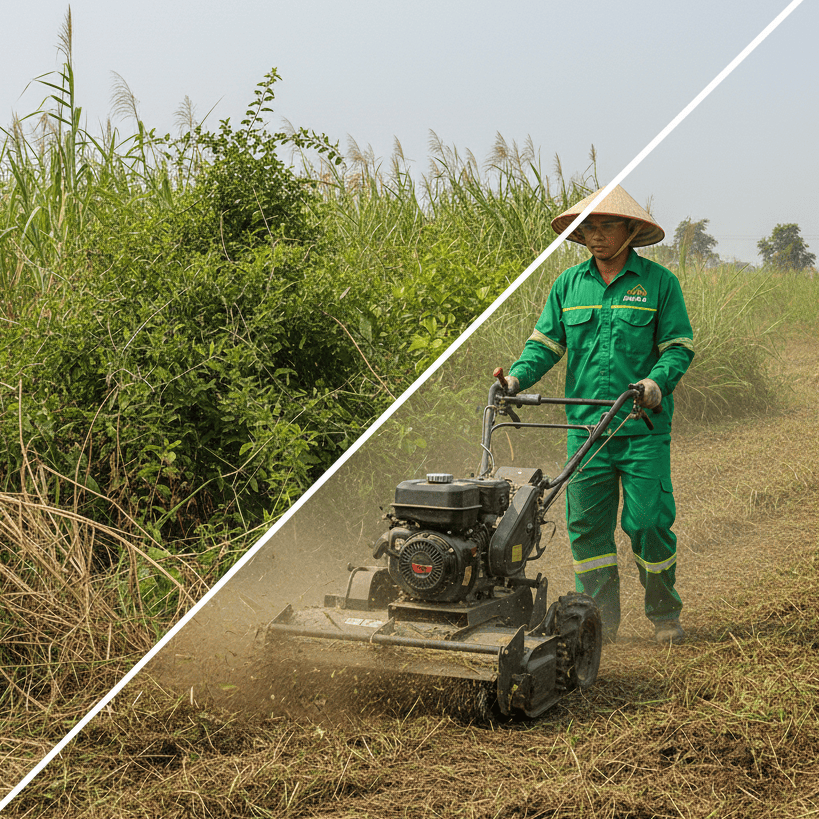 Dịch vụ phát hoang phòng cháy cho khu công nghiệp tại Bình Dương