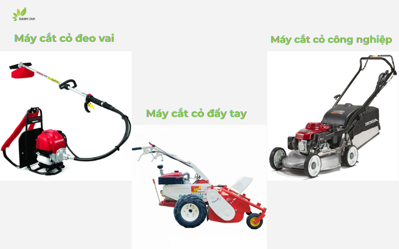 Các loại máy cắt cỏ hiện nay